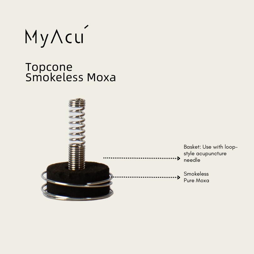 MyAcu Topcone Smokeless Moxa (20 sets/Box) - Herbprime