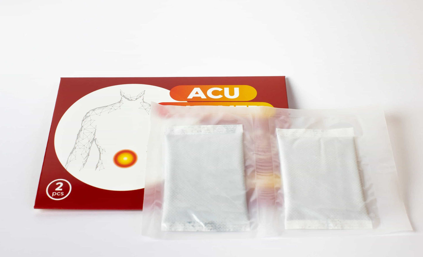 Ginger Acu-Warmer | Herbal Warming Therapy | Pain Relief and Menstrual Cramps Relief | 2pcs/pack - Herbprime
