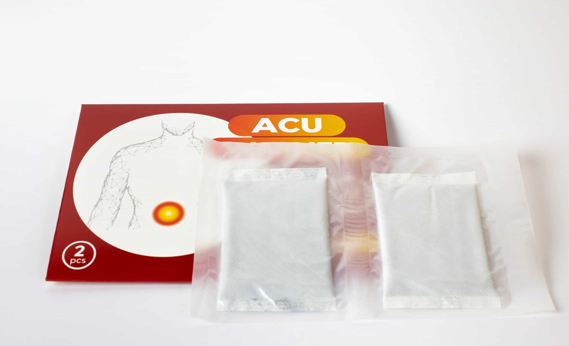 Ginger Acu-Warmer | Herbal Warming Therapy | Pain Relief and Menstrual Cramps Relief | 2pcs/pack - Herbprime