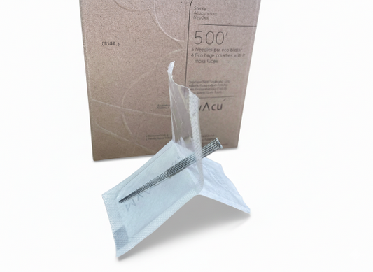 MyAcu Eco-Moxa Guide Tube Acupuncture Needles, Bulk 500 Needle Per Box | NCT Type