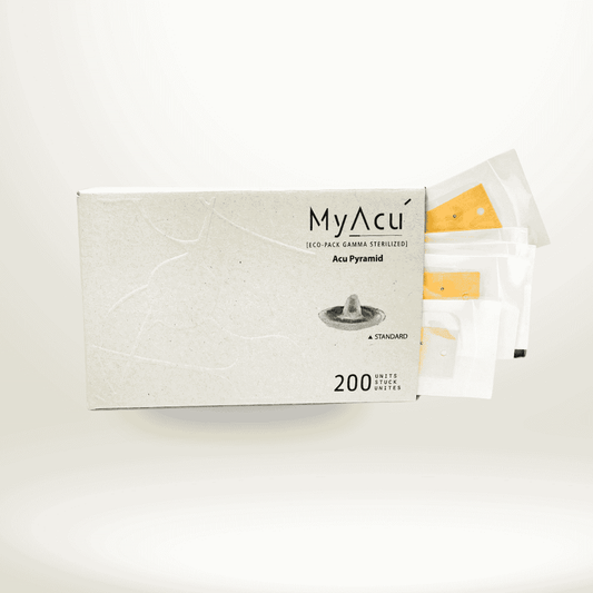 Acu Pyramid - Non-Invasive Acupressure Stimulator Patch - Standard Size (2025 New Packing)- 200 units/Box - Herbprime