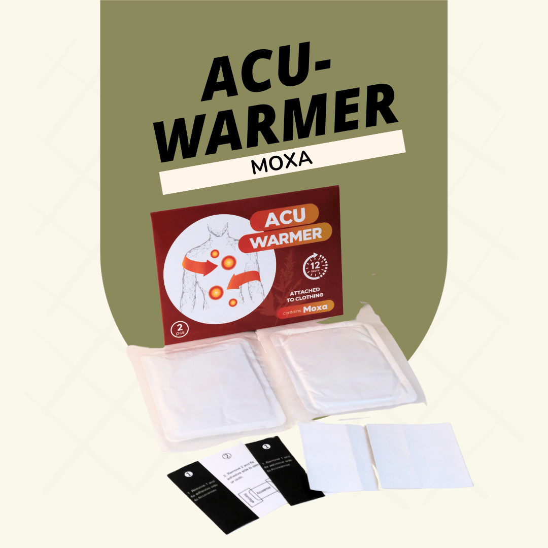 Moxa Acu-Warmer - Moxa (M) 2pcs/pack | Herbal Warming Therapy | Pain Relief