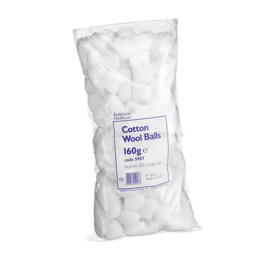 Cotton Wool Balls 200pcs (Large) Non-Sterile - Herbprime