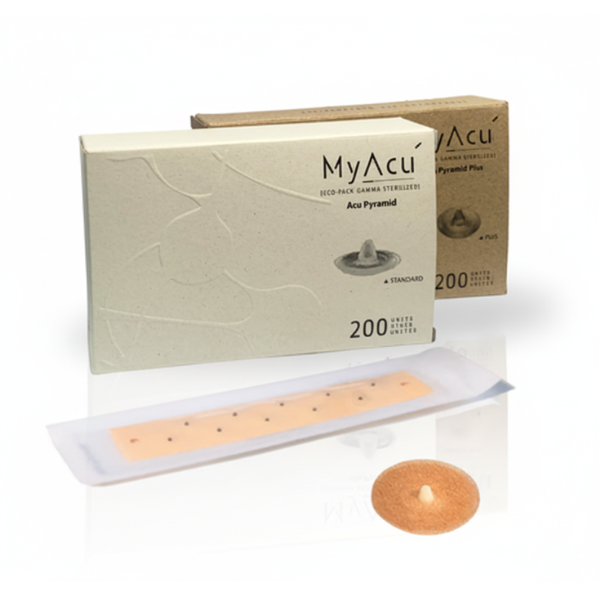 Acu Pyramid - Non-Invasive Acupressure Stimulator Patch- Plus Size - 200 units/Box