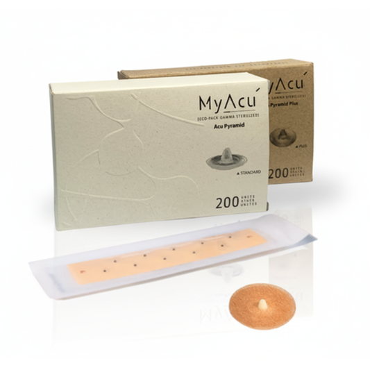Acu Pyramid - Non-Invasive Acupressure Stimulator Patch- Plus Size - 200 units/Box
