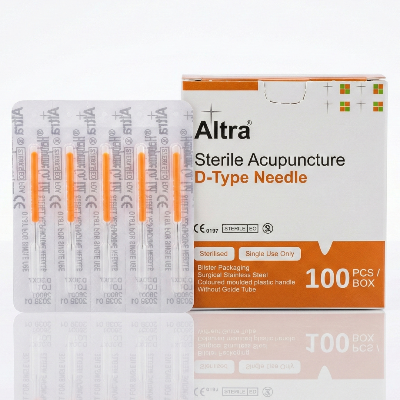 Altra_D-Type_acupuncture_needles_with_high-visibility_orange_handle