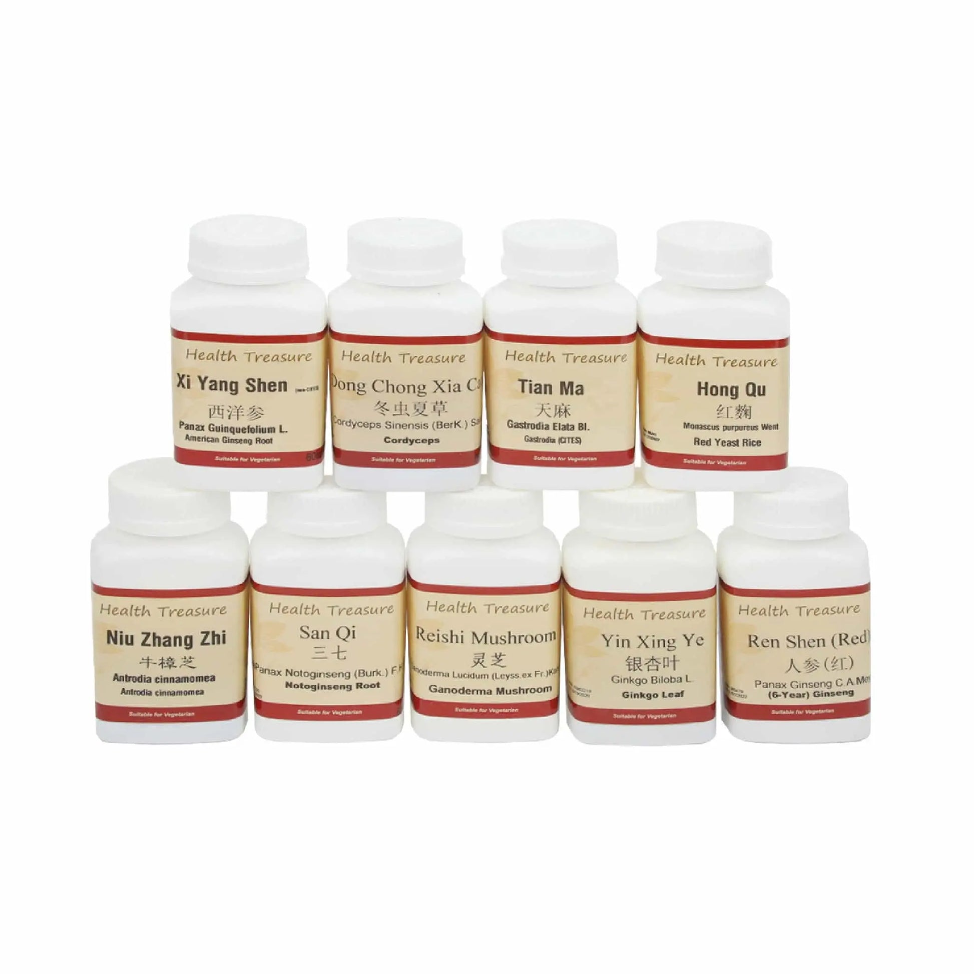 Health Treasure Red Yeast Rice 60 cap - Herbprime-Herbprime-WS21