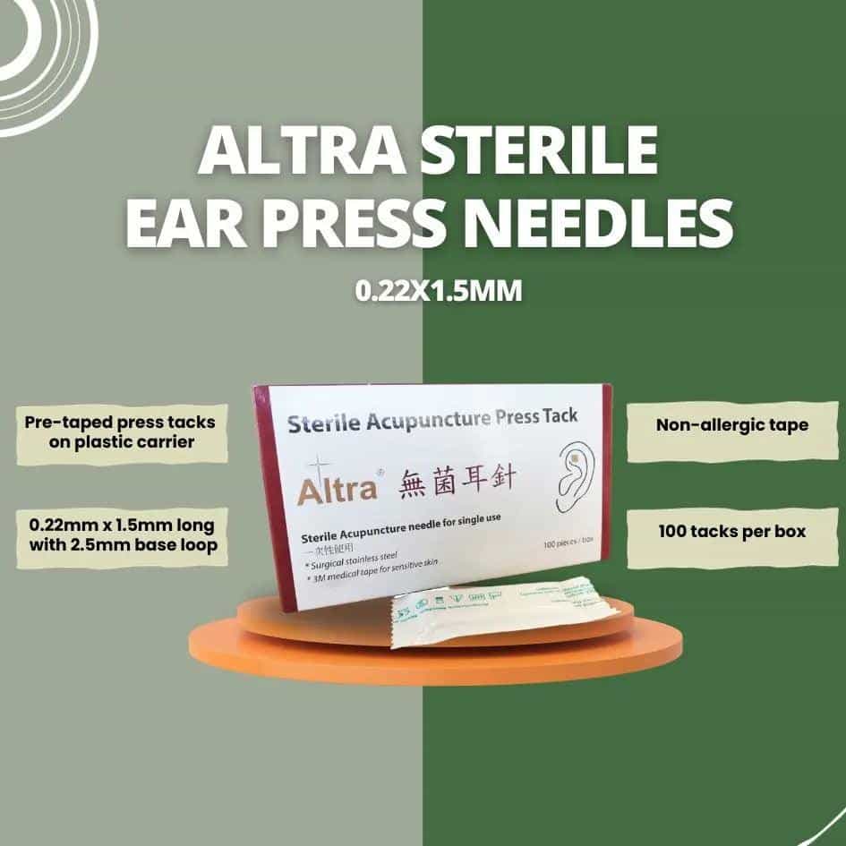 Altra Sterile (Ear) Press Needles 0.22x1.5mm