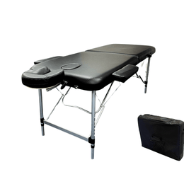 Enjoy a relaxing massage with our adjustable, foldable massage bed — perfect for both home users, acupuncturists, massage therapist, and professional therapists. Built with a sturdy aluminium alloy frame and cushioned with soft foam covered in durable PVC leather, this bed delivers long-lasting comfort and support.

Whether you're offering massages, facials, physical therapy, or beauty treatments, this portable spa bed is ideal for home use, salons, clinics, or wellness centers.