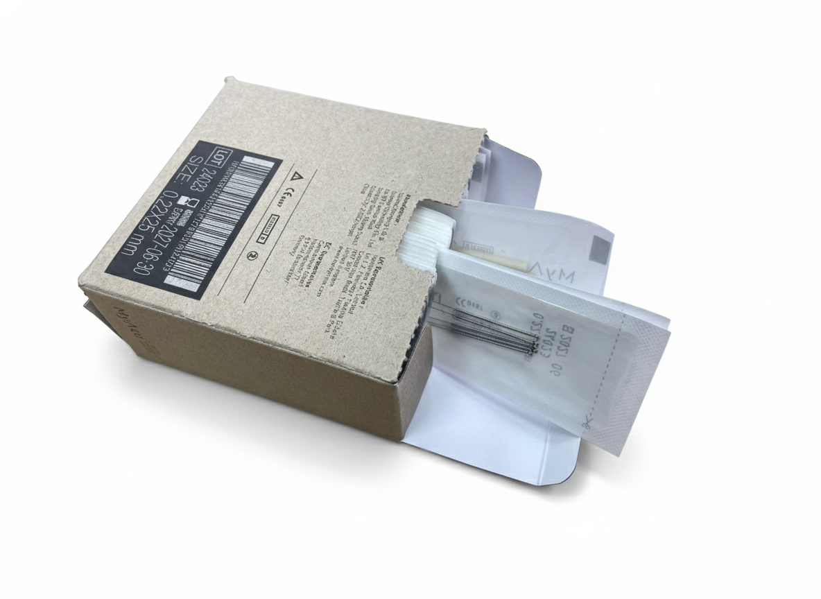 MyAcu Eco-Moxa Guide Tube Acupuncture Needles, Bulk 500 Needle Per Box  | NCT Type
