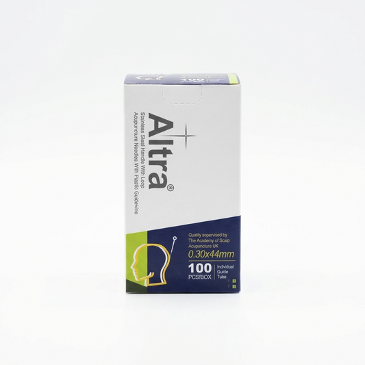 Altra® Specialized Scalp Acupuncture Needles, Stainless Steel Handle With Loop, 100 Needles/Box