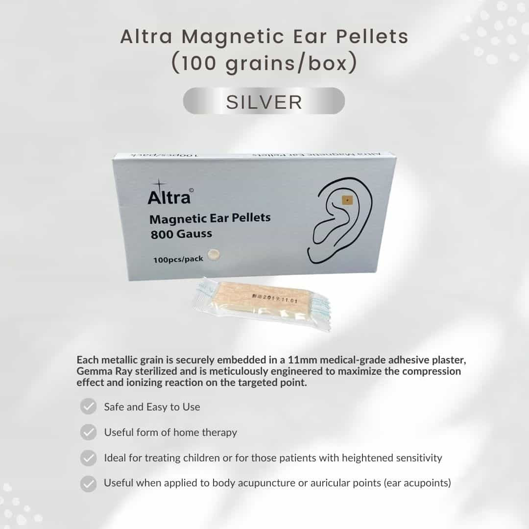 Altra Magnetic Ear Pellets for Body Acupuncture or Auricular Points (100grains/box)