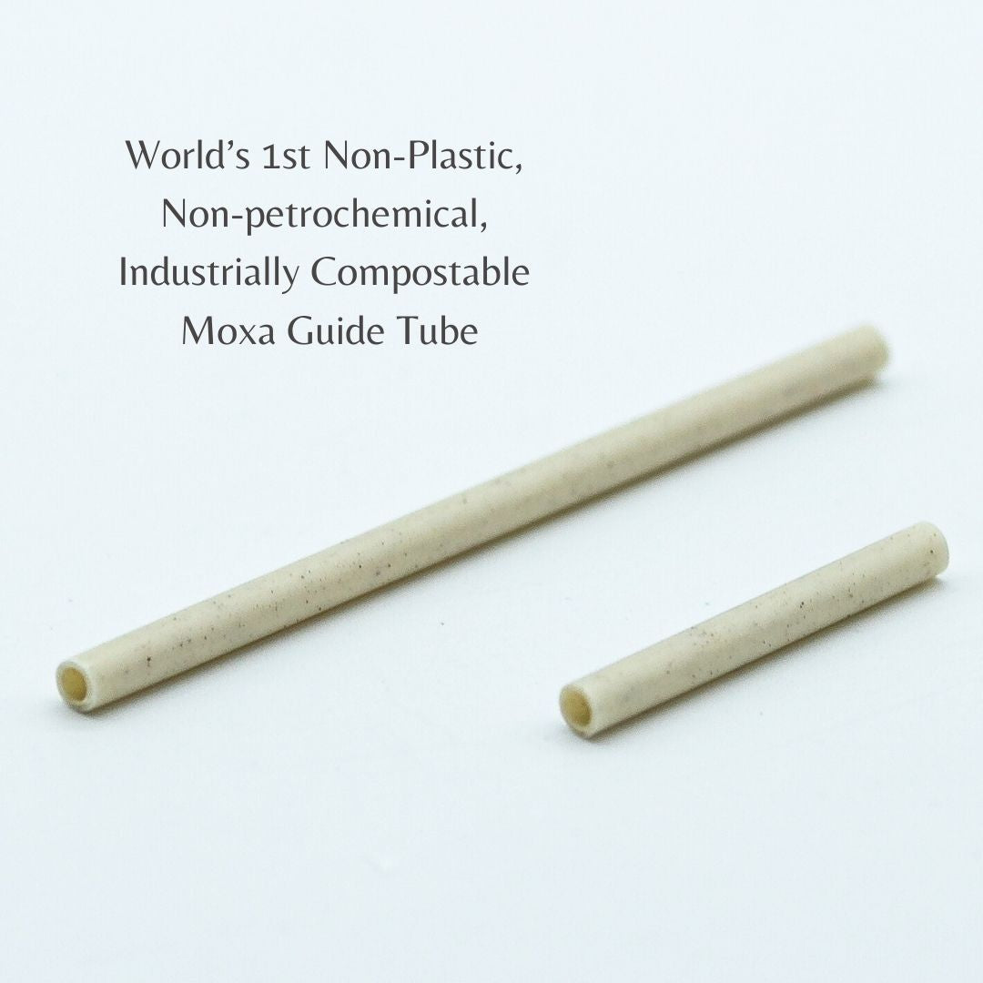 MyAcu® Eco-Moxa Guide Tube Acupuncture Needles, 100'/Box, Size 0.25x40mm - Herbprime