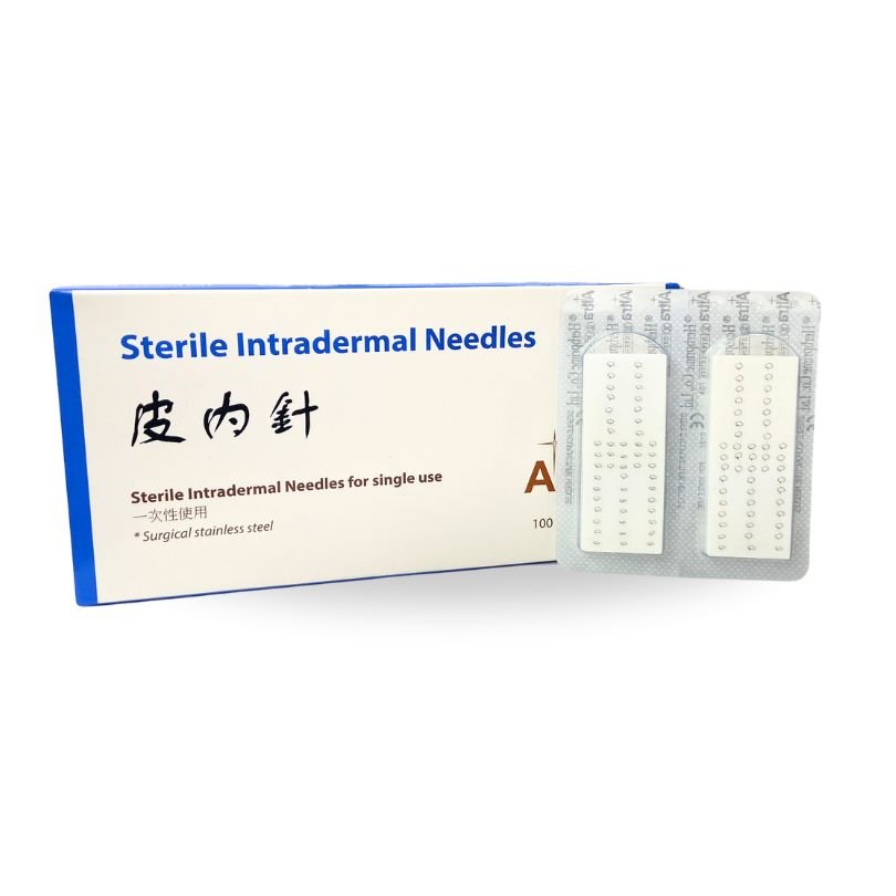 Altra Sterile Intradermal Needles for Single Use - Surgical Stainless Steel – 100 Pieces - Herbprime