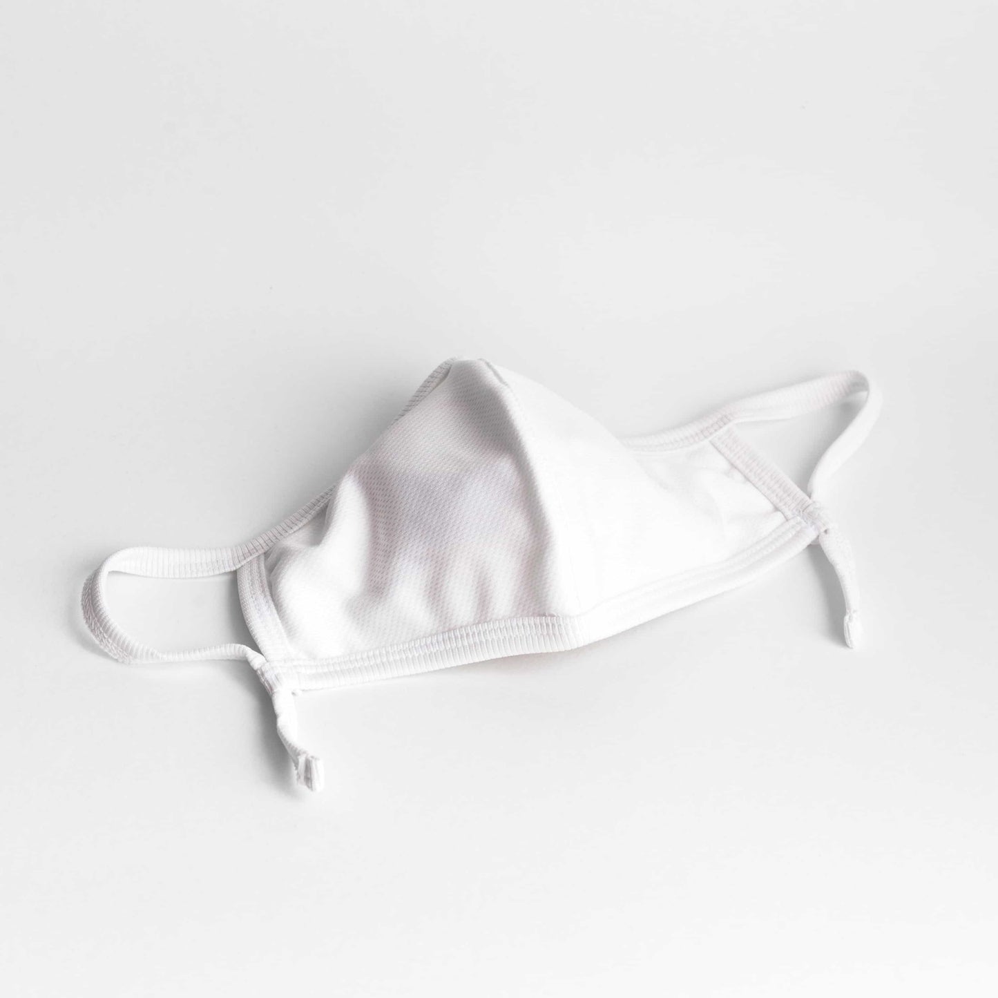 Cloth Washable Facemask with Nanofiber Filter - White - Herbprime